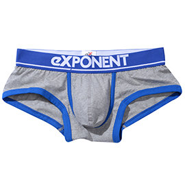eXPONENT都會設計款四角褲(麻灰) D34S0207